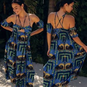 João Incerti for Anthropologie Strappy Bandeau Dress